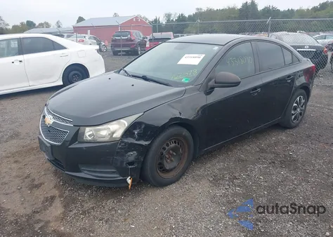 2014 Chevrolet Cruze Ls из США, поврежденный, VIN 1G1PA5SG9E7167578